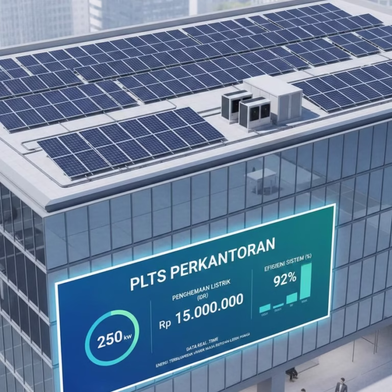 PLTS Menjadi Standar Baru Efisiensi Energi Gedung Perkantoran