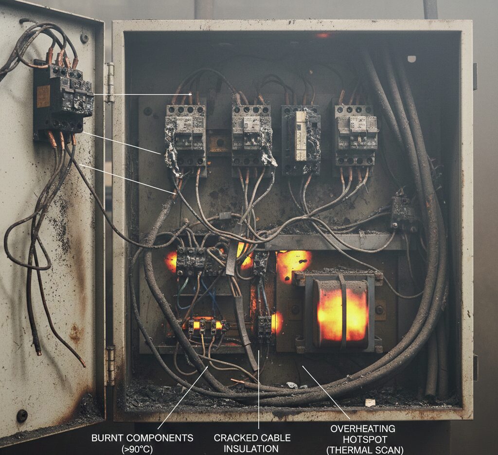 downtime produksi cikarang listrik akibat sistem usang
